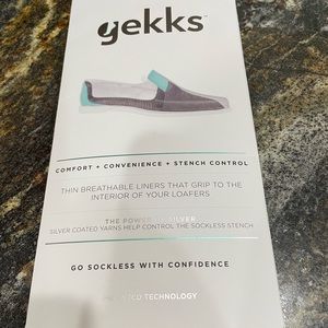 Gekks no show shoe liner for Loafers